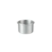 CAC China B1CP-032 Round Cake Pan, 3" dia. x 2"H, Aluminum, Professional Baking Smallware 1 image