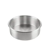 CAC China B1CP-093 9" Diameter X 3" Height Round Aluminum Cake Pan for Baking 1 image