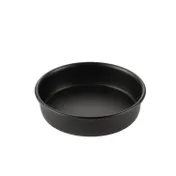 CAC China B2CP-082K Cake Pan, 8" dia. x 2"H, Round, Professional Grade Anodized Aluminum 1 image