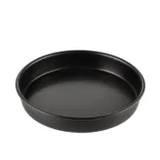 CAC China B2CP-122K Round Cake Pan, 12" dia. x 2"H, Anodized Premium Aluminum 1 image