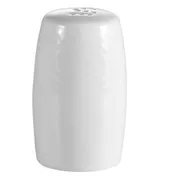 CAC China BST-SS - Boston Salt Shaker, 1-3/8" Dia x 2-1/2" H, White, Dishwasher Safe - 1 Dozen 1 image