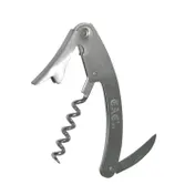 CAC China CKSW-2 Waiter's Corkscrew, Curved Silver Handle, Stainless Steel Blade, Skull Design 1 image