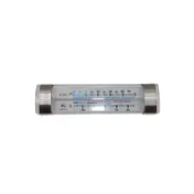 CAC China FPMT-RF19 Fridge/Freezer Thermometer, 3-1/2" x 1-1/8", Stainless Steel, -20-80°F 1 image