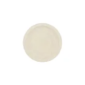 CAC China MLJSP-2 Plastic Saucer, 5.5" Diameter x 0.625" Height, White Melamine, 5" Size - 1 Dozen 1 image