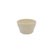 CAC China MLJSP-4 Jasper Bouillon Cups, 8 oz Capacity, White Melamine, 4.125" W x 4.125" D x 2.5" H - 1 Dozen 1 image