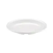 CAC China MLNC-2 Maxwell Saucer, 5" White Melamine, Break-Resistant, Dishwasher Safe - 1 Dozen 1 image