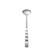 CAC China SBFH-SO01 Solid Serving Spoon, 11 3/4"L, Stainless Steel, Mirror Finish 2 image