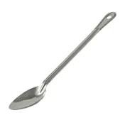 CAC China SBHS-15 Solid Stainless Steel Basting Spoon, 15" Long, 1.2mm Thick 1 image