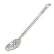 CAC China SBSP-18 Perforated Basting Spoon, 18" Long, Stainless Steel, Silver Handle 1 image
