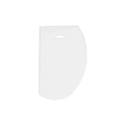 CAC China SCPD-7 Dough Scraper, 7-1/2"L x 4-3/4"W, Plastic, 6 per Pack 1 image