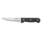 CAC China SKP3-02P Steak Knife, 5" Blade, Jumbo, Plastic Handle - 12/Pack 1 image