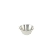CAC China SSCP-15 Stainless Steel Ramekin Sauce Cup, 1 oz (1.5 oz) Capacity, Metal Finish - 1 Dozen 1 image