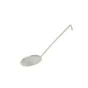CAC China SSKM-60 Skimmer, 18" OAL, 6" dia. bowl, Coarse Mesh, Stainless Steel 1 image