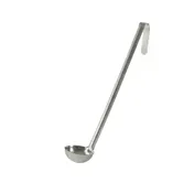 CAC China SSLD-30 Serving Ladle, 3 oz., 12-5/8"L, One-Piece Stainless Steel 1 image