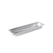 CAC China STPHL-25-2 Steam Table Pan, 1/2-Size Long, 2-1/2" Deep, Anti-Jam & Stacking Lug, NSF 1 image