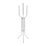 CAC China SWBT-8FD Wine Bucket Stand, 28" Height, Stainless Steel, Silver Finish, Bar Cooler 1 image