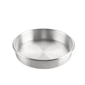 CAC China B1CP-102 Round Baking Cake Pan, 10" Diameter x 2" Height, Aluminum Construction 1 image