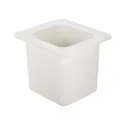 Edlund CSR-16 Cold Pan Box, 1/6 Pan Enclosure, Hinged Lid with Hole, Stainless Steel, Silver 4 image