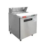 Westlake WKSR-27B 27" 1-Door Sandwich and Salad Prep Table, 8 Pans Capacity, Stainless Steel, R290 1 image