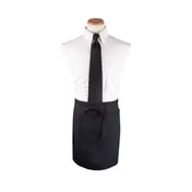 Chef Revival 3PWACELBK Waist Apron, 26" x 18-1/2", 3 Pockets, Black, Polyester 1 image