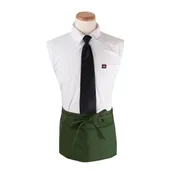 Chef Revival 3PWACHG Waist Apron, 25" x 11", 3 Pocket, Hunter Green, DuraSERV 100% Polyester 1 image