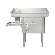 Hobart 4146+BUILDUP Meat Grinder - 5 HP Motor, #46 Tinned Grind End, 60-65 lb/min Capacity, 49"x26-3/4"x4-1/2" Steel Pan 2 image