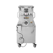 Hobart MG2032+BUILDUP Floor Mixer Grinder - 200lb 7.5hp Grind 1hp Mix Hopper Stainless Cyl 4" Casters 8’ Cord NSF 2 image