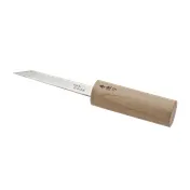 Korin HA-1304-S Clam Knife, 8", Stainless Steel Blade, Wood Handle, Forged, Dishwasher Safe 1 image
