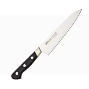 Korin HMI-UXGY-240 Gyutou Knife, 9-7/16" (24cm), Forged Steel Blade, Nickel Bolster, Wood Handle 1 image