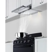 Summit HRTX24SS Low Profile 24" Retractable Range Hood, Stainless Steel 2 image