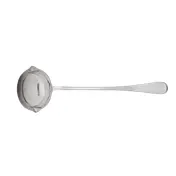 Libbey 002070 Punch Ladle - 4 oz, 12" Length, Pour Spouts, 18/8 Stainless Steel Windsor - 1/Case 1 image