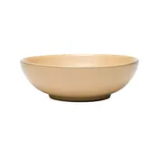 Libbey 109752 - 30 oz 7" x 2-1/4" Round Terracotta Tan Ceramic Salad Bowl, General Use - 12/Case 1 image