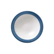 Libbey 113266 - Grapefruit Bowl, 10 oz, 6"3/8" dia x 1"7/8" H, Porcelain, Blue Banded - 36/Case 1 image