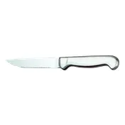 Libbey 195 2882 Steak Knife - 9" Tip, Hollow Stainless Steel Handle, Satin Finish, Blade - 12/Case 1 image