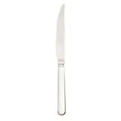 Libbey 213 5762 Steak Knife - 9" Fluted Baguette Blade, 18/0 Stainless Steel Handle - 36/Case 1 image