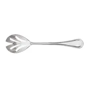 Libbey 492-017 Slotted Serving Spoon, 9 1/2" 18/8 Stainless Steel Louvre, Handle - 1/Case 1 image