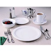 Libbey 840-320-020 Grapefruit Bowl, 10 oz, 6-3/8" Dia x 1-7/8" H, White Porcelain Round - 36/Case 2 image