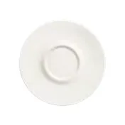 Libbey 905356590 China Saucer 5-1/8" Dia 2" Well Round Porcelain Royal Rideau Slenda - 36/Case 1 image
