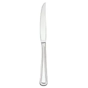 Libbey 918-5762 Steak Knife, 9" Fluted Blade, Stainless Steel Handle, 18/0 Steel, Rim - 36/Case 1 image