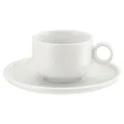 Schonwald 9256920 - Round Porcelain Saucer 6.5" Dia x 0.75" H, White Finish, Microwave Safe - 12/Case 1 image