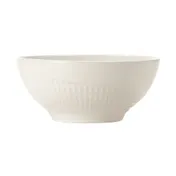 Libbey 968001010 - 22 oz Cereal Bowl, 6" Diameter, Porcelain, Royal Rideau, Polished Foot - 36/Case 1 image