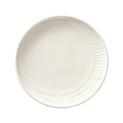 Libbey 968001118 - 6.5" Round Porcelain China Plate, White Royal Rideau, Polished Foot, 36/Case 1 image