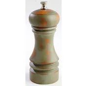 APS Germany APS 40547 Salt Mill, 2.25" Dia x 6" H Steel Grinder, Green Beechwood Body - 4/Case 1 image