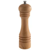 APS Germany APS 40576 - Salt Mill, 2.5" Dia x 9" H, Stainless Steel Beechwood, Brown, Grind - 1/Case 1 image