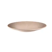 APS Germany APS 85404 - 10-1/4" Beige Round Melamine Plate, Matte Finish, Dishwasher Safe, 6/Case 1 image