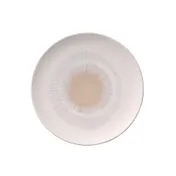 APS Germany APS 85505 - 13" Melamine Plate, Dia 13" x 1-3/8" H, Beige Soft Matte Finish - 6/Case 1 image