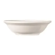 Libbey BO-1131 Grapefruit Bowl, 10 oz (6"-1/4 Dia x 1"⅞ H) Round White Porcelain Vitrified - 36/Case 1 image