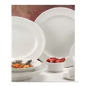 Libbey BW-1131 Grapefruit Bowl, 10 oz (6" x 1-7/8"), Round Bright White Porcelain - 36/Case 2 image
