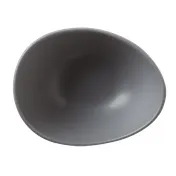 Libbey DRI-5-G Oval Porcelain Bowl, 4" x 1-3/4" H, 3-oz Capacity, Matte Finish, Driftstone - 24/Case 1 image