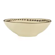 Libbey DULCET-3C - 14oz 6" Round Soup Bowl, Cream Stoneware Finish, Microwave Safe - 12/Case 2 image